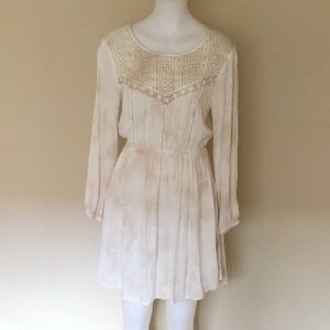 Amuse Society Backless Tie-Dye Dress Size S